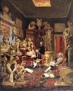 ZOFFANY  Johann Charles Towneley in his Sculpture Gallery china oil painting reproduction